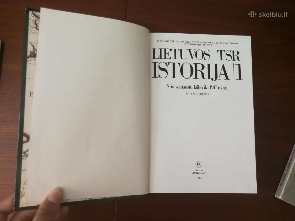 Senos Lietuvos istorijos knygos - nuotraukos Nr. 3