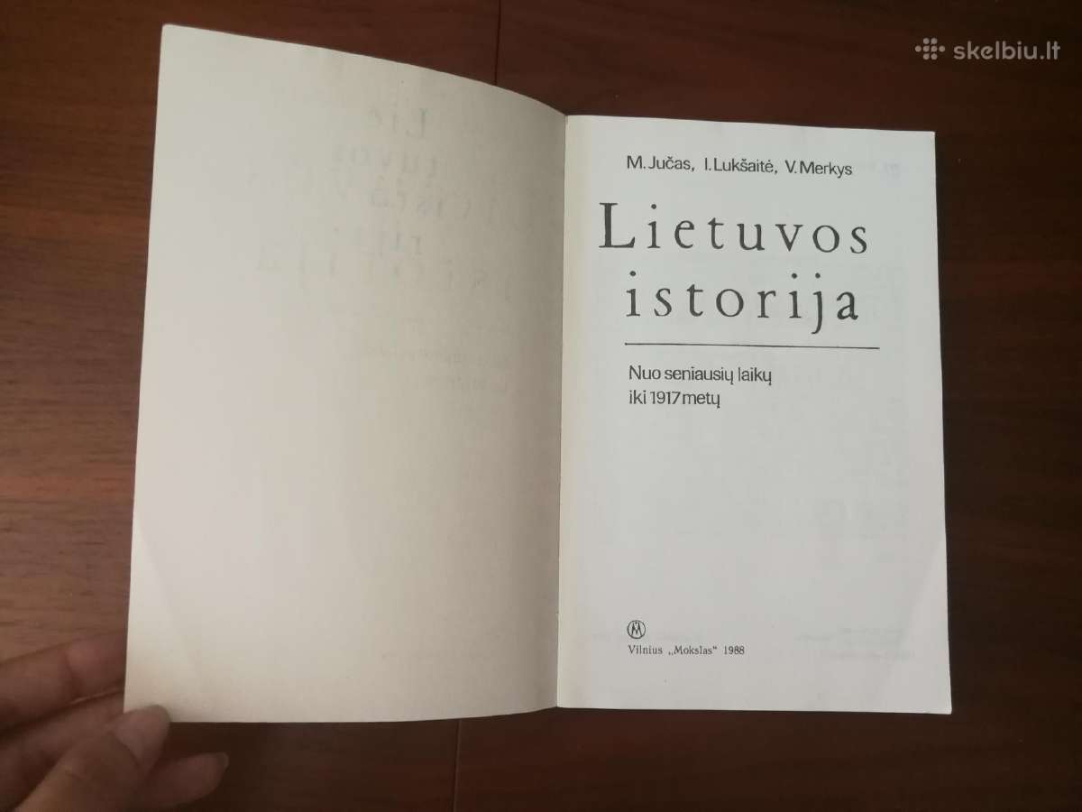 Senos Lietuvos istorijos knygos - nuotraukos Nr. 6