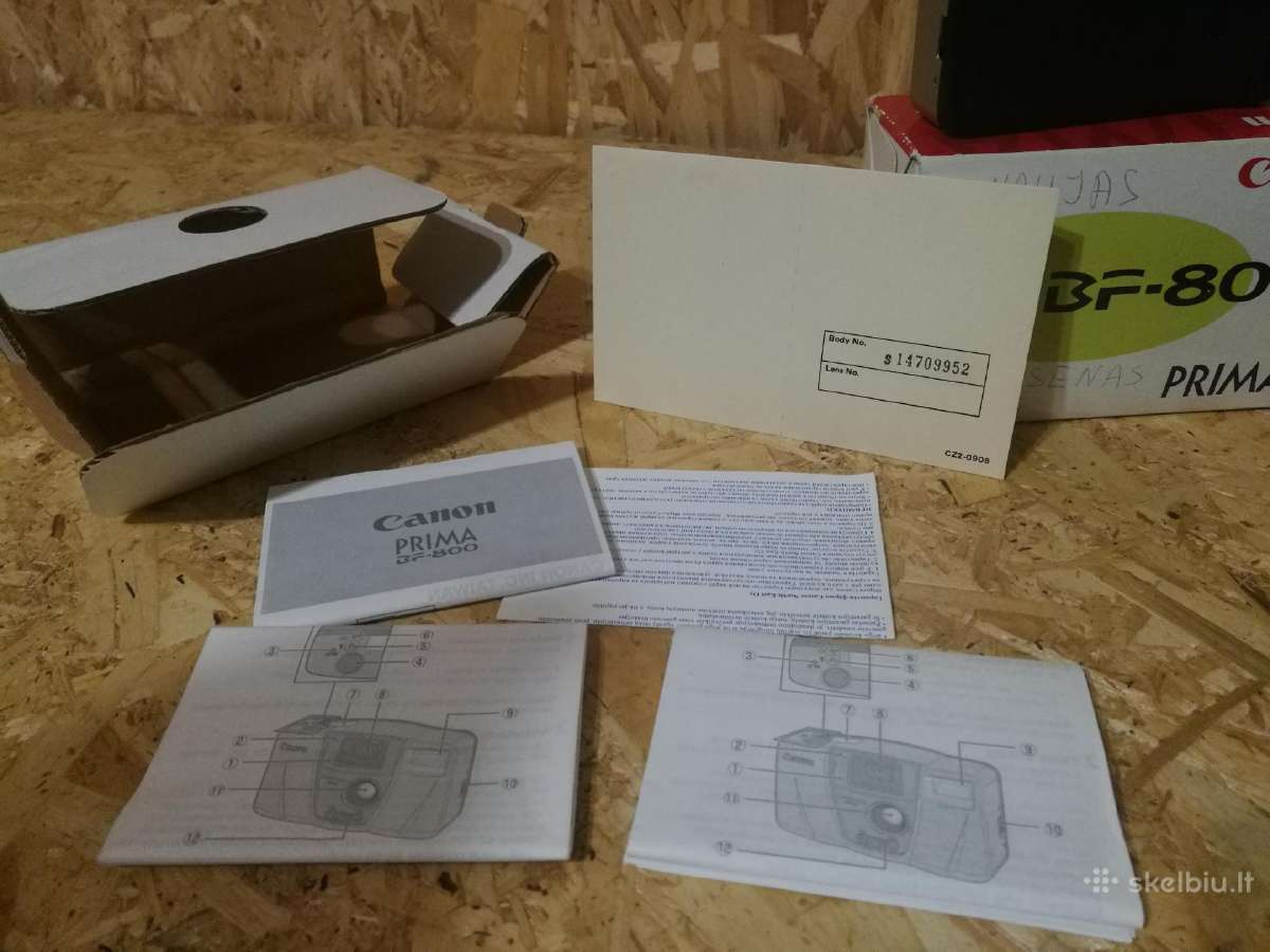 Canon Prima Bf-800 - nuotraukos Nr. 13