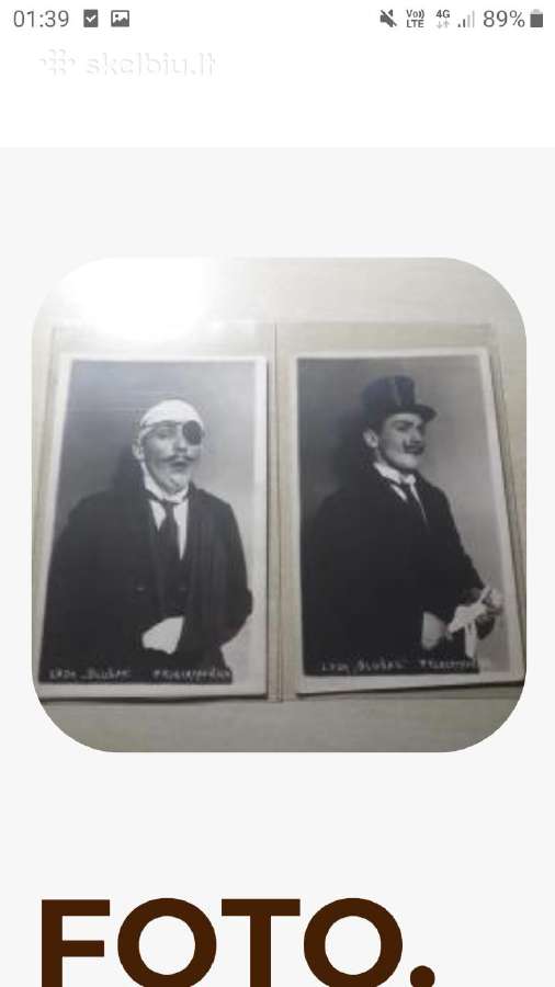 Foto. P.kubertavičius, spektaklis "Glušas"