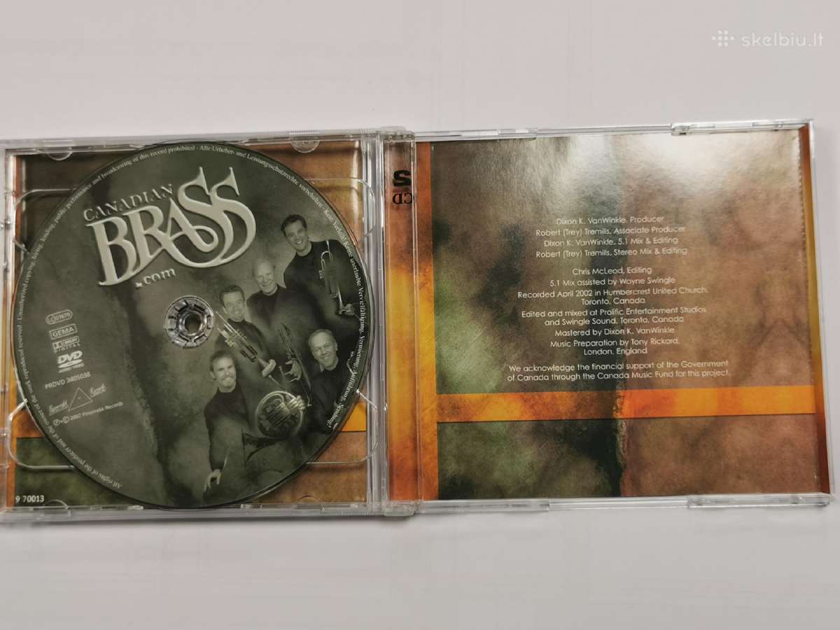 The Canadian Brass Dvd Audio (Hi rez 5.1, 2.0) - nuotraukos Nr. 3