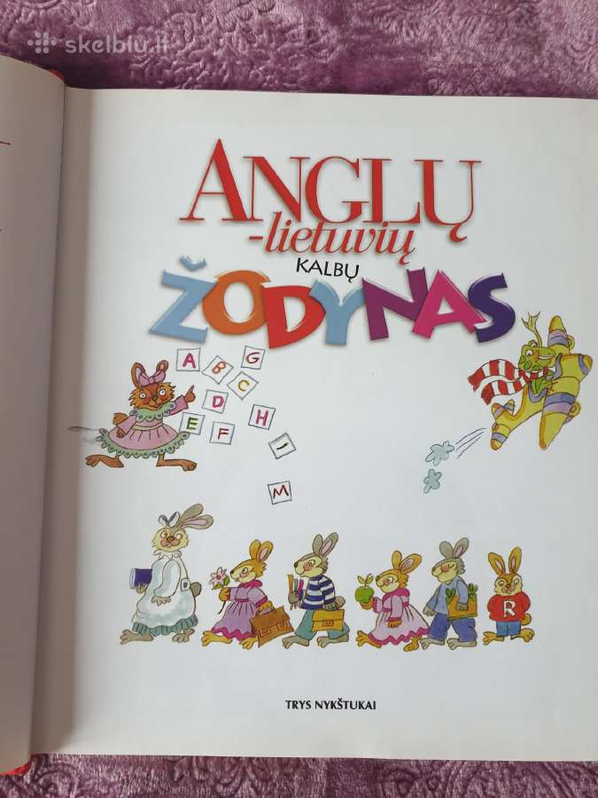 Anglų kalbos žodynas vaikams - nuotraukos Nr. 3