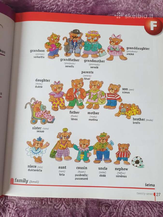 Anglų kalbos žodynas vaikams - nuotraukos Nr. 4