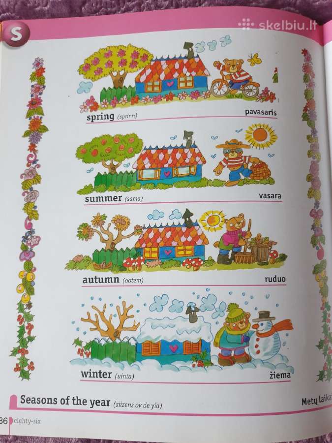 Anglų kalbos žodynas vaikams - nuotraukos Nr. 6