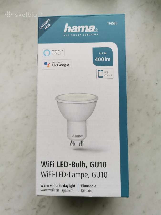 WiFi White ambiance gu 10