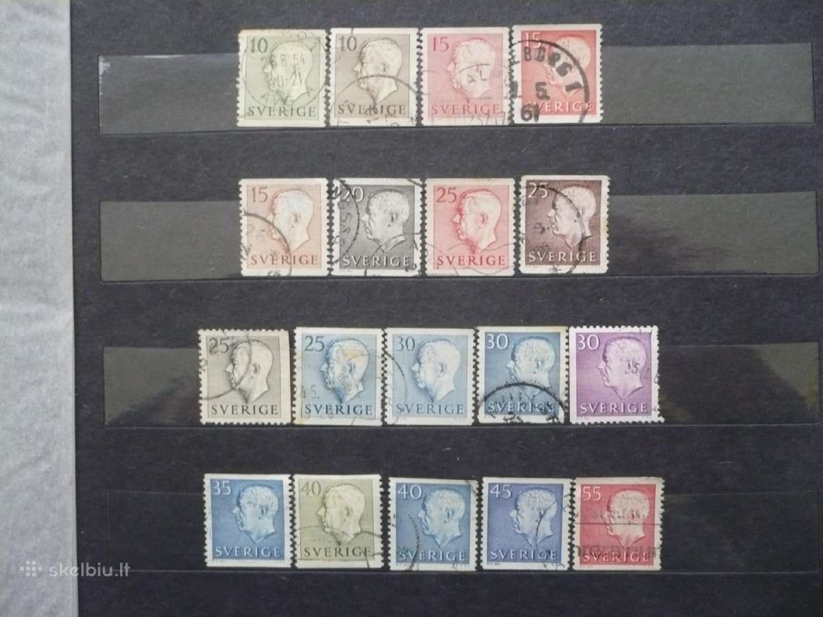 1951 – 1971 Švedijos karalius Gustavas Vi Adolfas