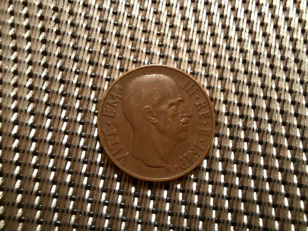 5 centimai 1938 Italija