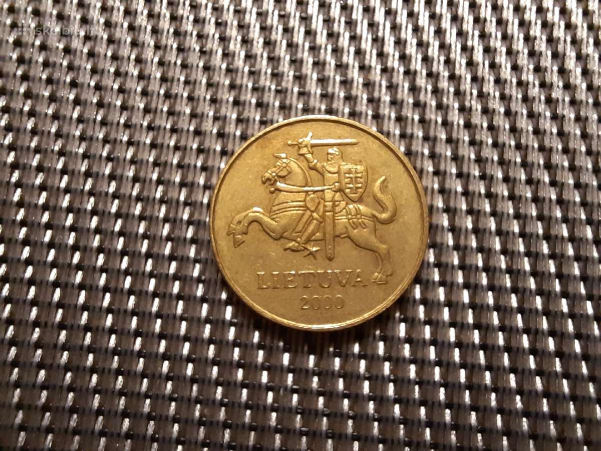 50 centų 2000 Lietuva