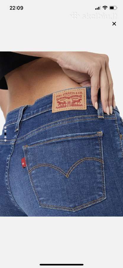 Levis džinsai originalūs nauji - nuotraukos Nr. 2
