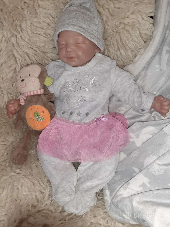 Reborn Frėja,52cm - nuotraukos Nr. 3