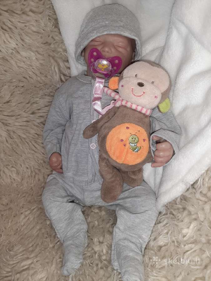 Reborn Frėja,52cm - nuotraukos Nr. 4