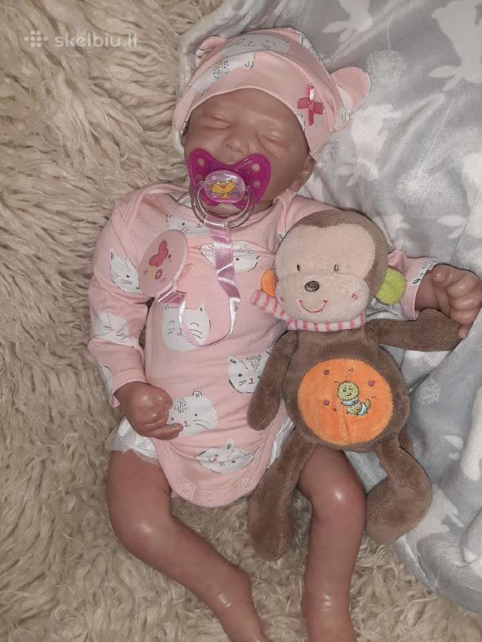 Reborn Frėja,52cm - nuotraukos Nr. 6