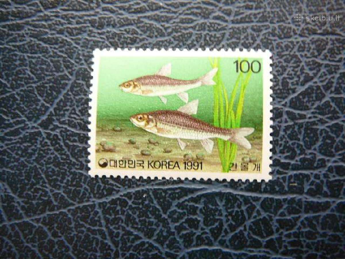 Zuvys Koreja (pietu) 1991 svarus kr1670
