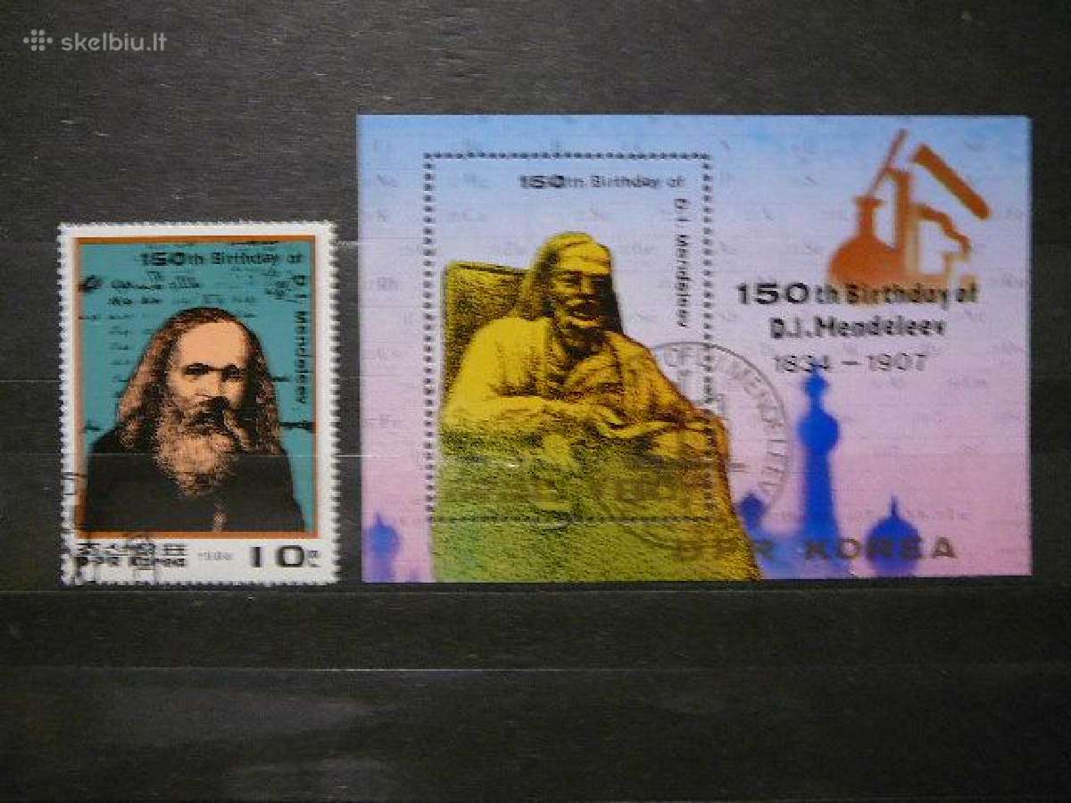 D. Mendelejevas Chemija Koreja 1984 kr2529