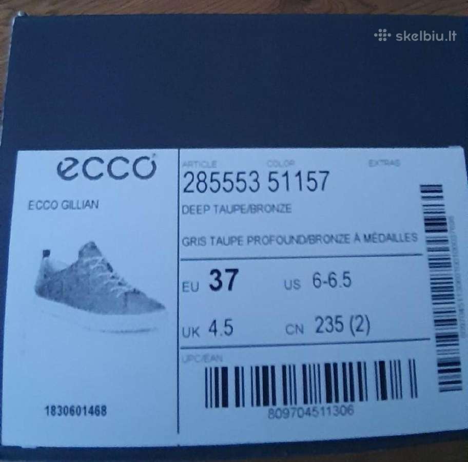 Ecco Gillian Tie batai moterims - nuotraukos Nr. 7
