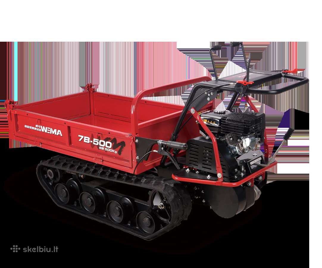Vikšrinis Motorinis Karutis Weima Wm7b-500a - nuotraukos Nr. 3