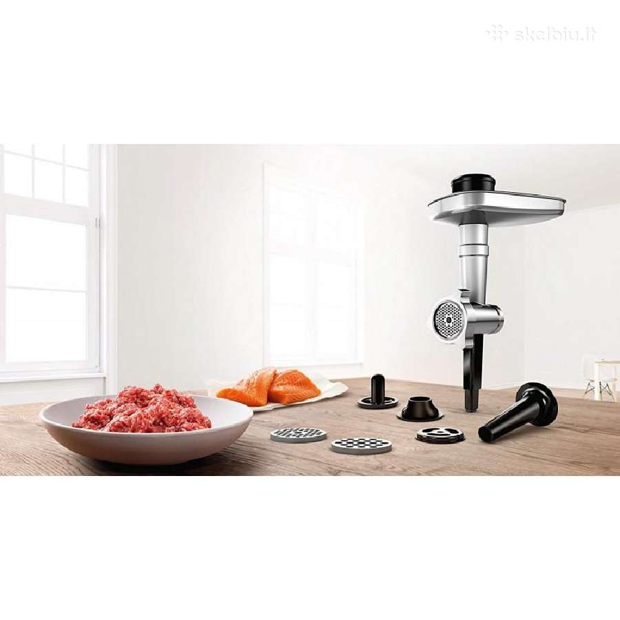 Virt.kombainas Bosch Mum9a66r00 + mėsmalės priedas - nuotraukos Nr. 12