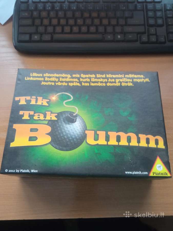 Stalo žaidimas tiktak bumm