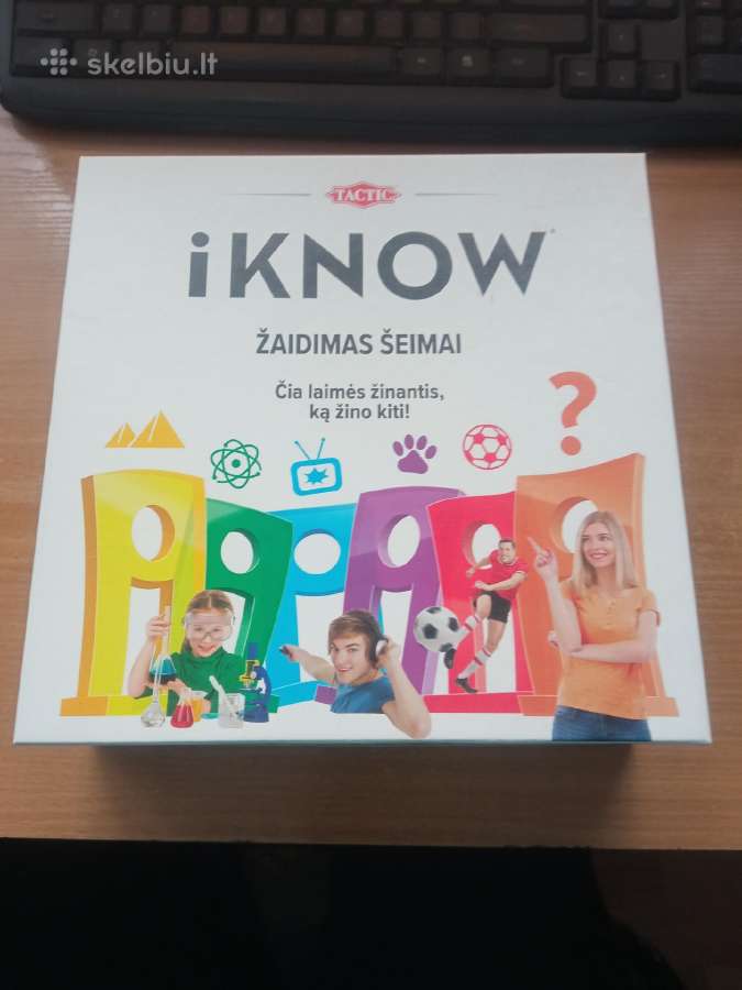 Žaidimas šeimai "Aš žinau" / iknow