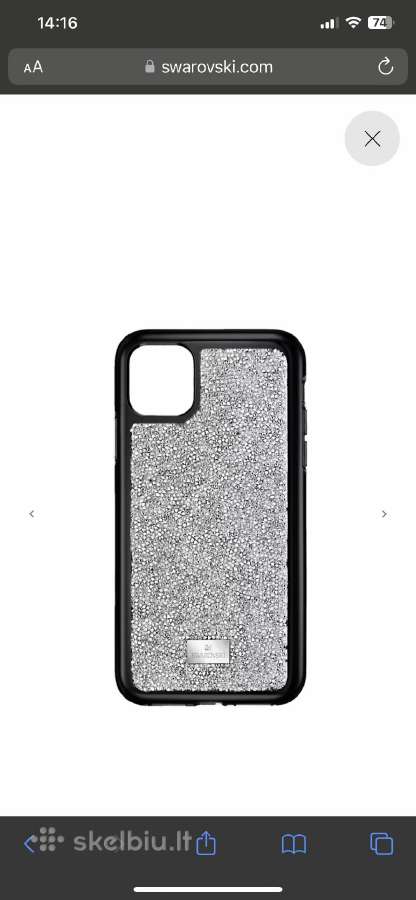 Apsauginis dėklas telefonui iš Swarovski