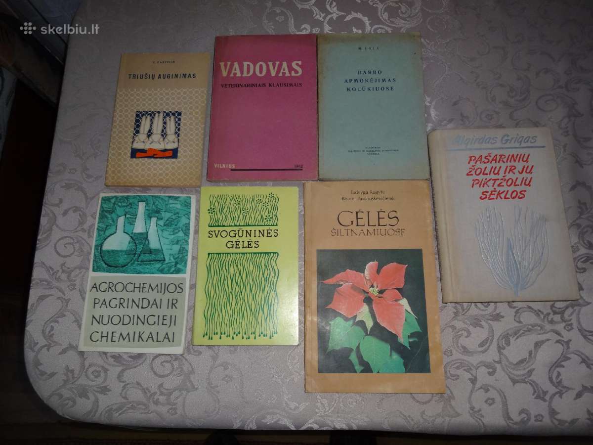 Senovinės knygos apie žemės ūkį ir gyvulininkystę - nuotraukos Nr. 4