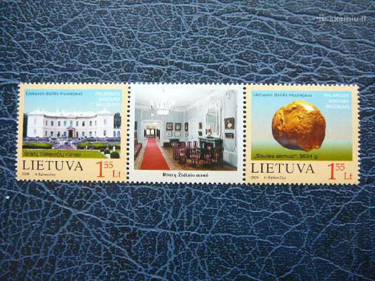 Lietuva 2009 Muziejus Palangos Mnh lit1009s3