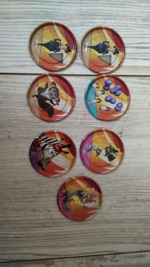 Madagascar 3 filmo žetonai