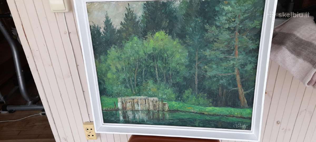 Parduodu G.žilio paveikslą, 1984m , aliejus, 5060 - nuotraukos Nr. 2
