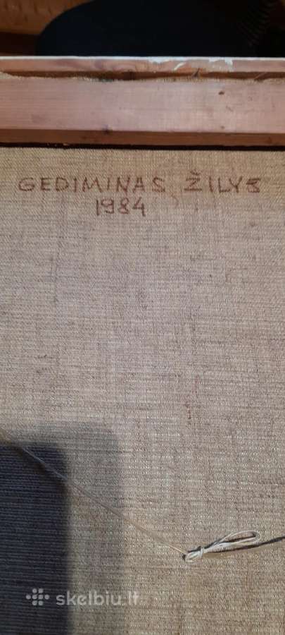Parduodu G.žilio paveikslą, 1984m , aliejus, 5060 - nuotraukos Nr. 3