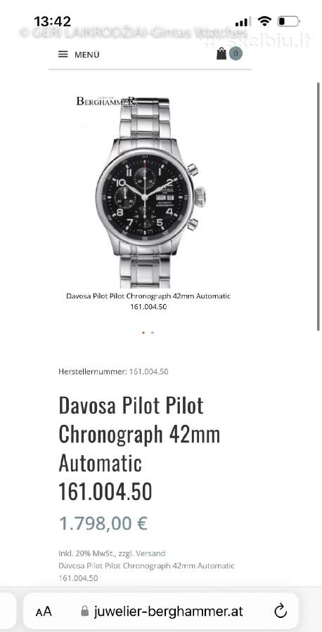 Davosa Pilot - nuotraukos Nr. 24
