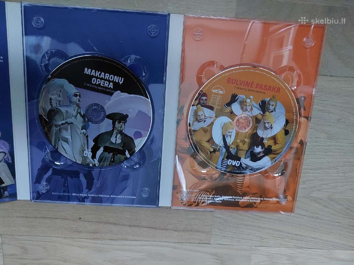Dvd ir CD vaikams Bulvinė pasaka ir Makaronų opera - nuotraukos Nr. 4