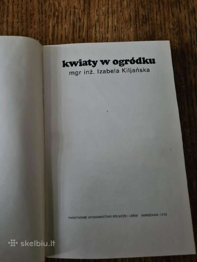 Kwiaty w ogrodku (lenkų k.) 1972 - nuotraukos Nr. 3