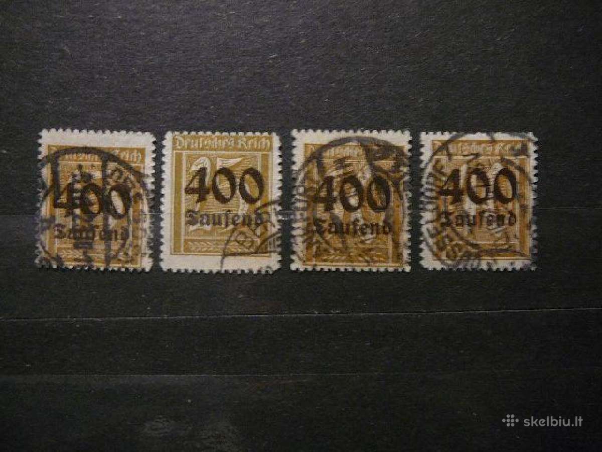 Standartai Vokietija 1923 antsp. vkt297/0a