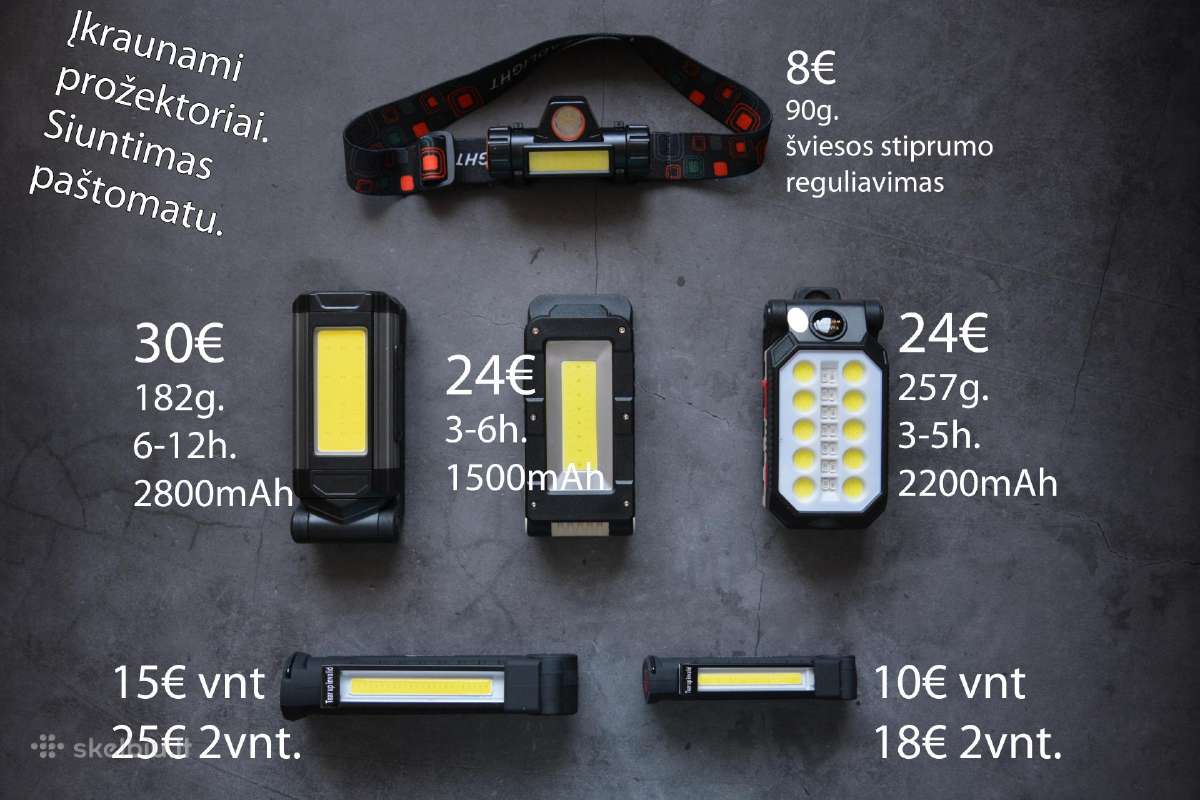 LED prožektoriai - nuotraukos Nr. 4