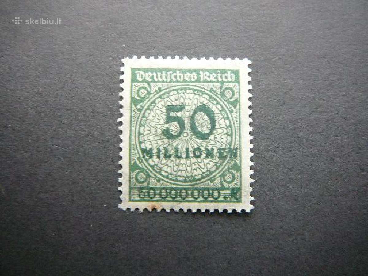 Standartai Vokietija 1923 50ml Mnh vkt321s