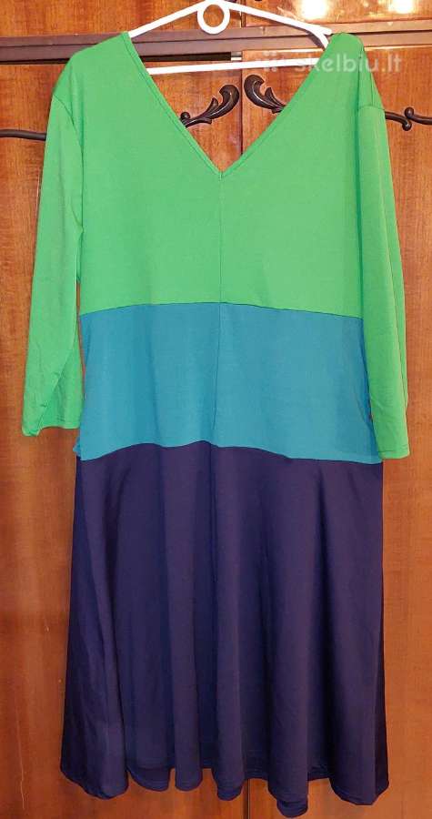 Trispalvė suknutė 5xl - nuotraukos Nr. 5