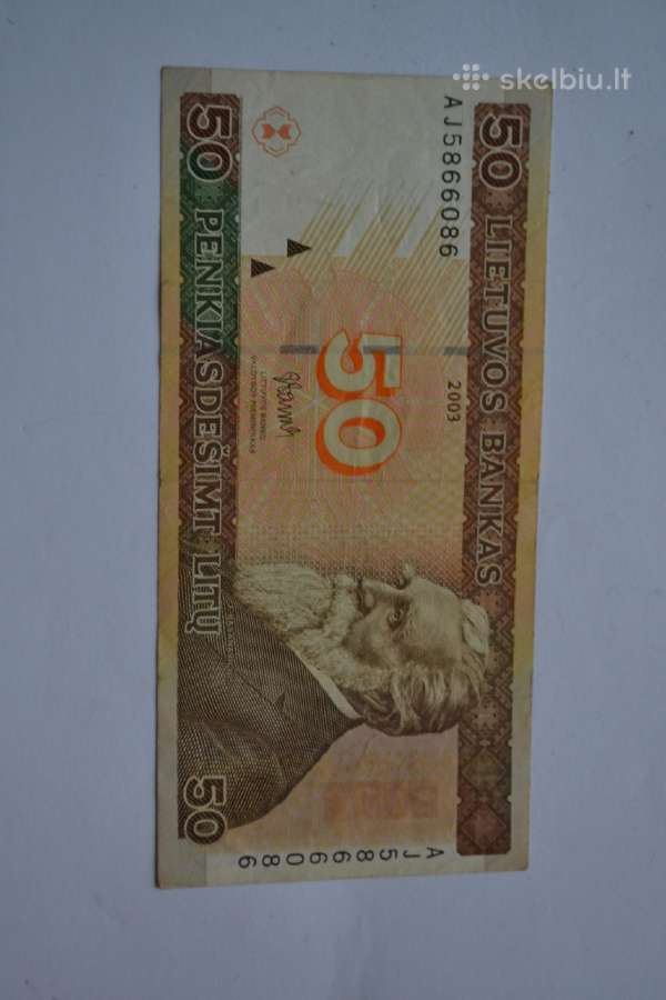50 litu 2003 m.