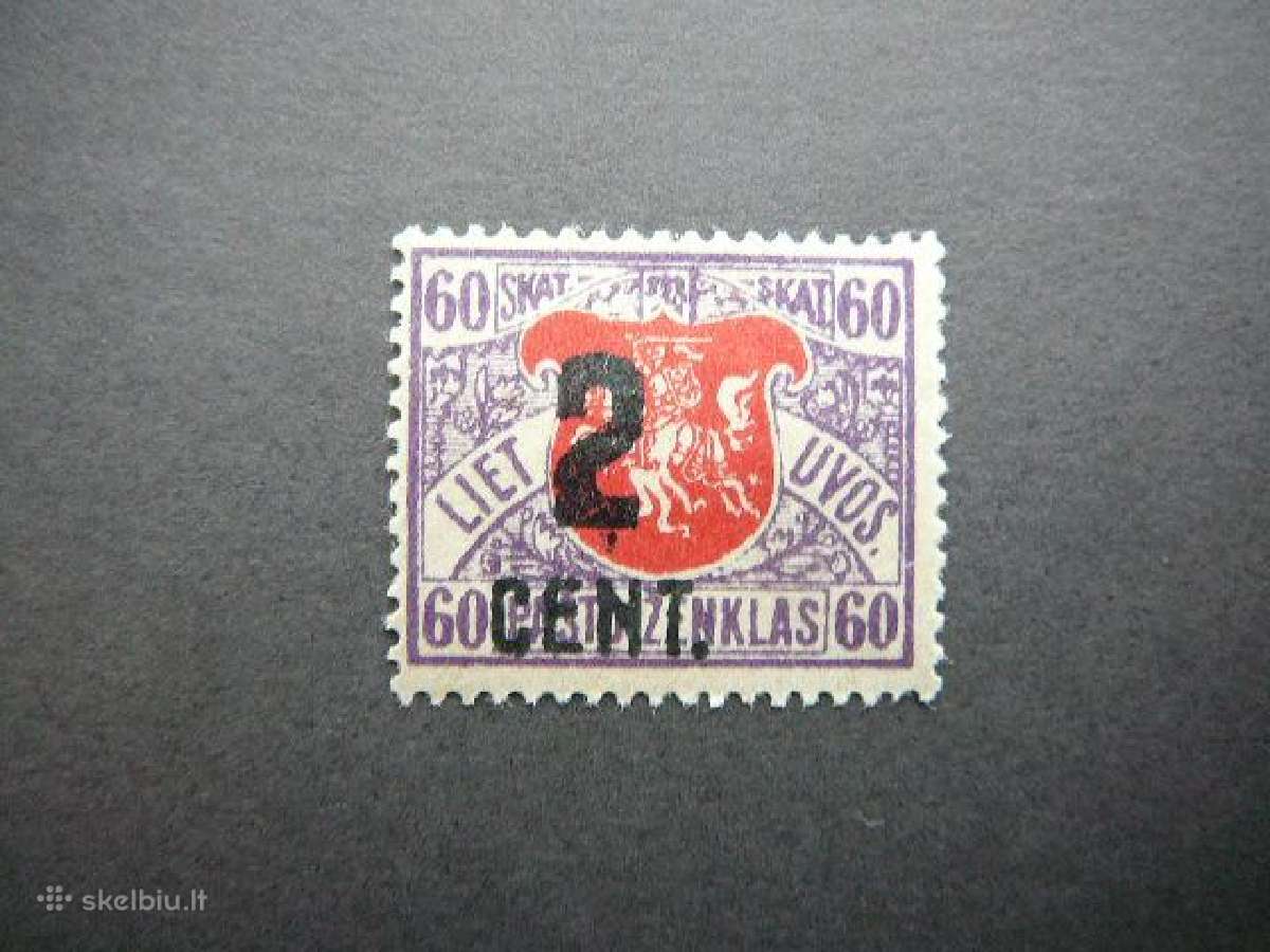 Lietuva 1922 svarus Mlh lit149sl