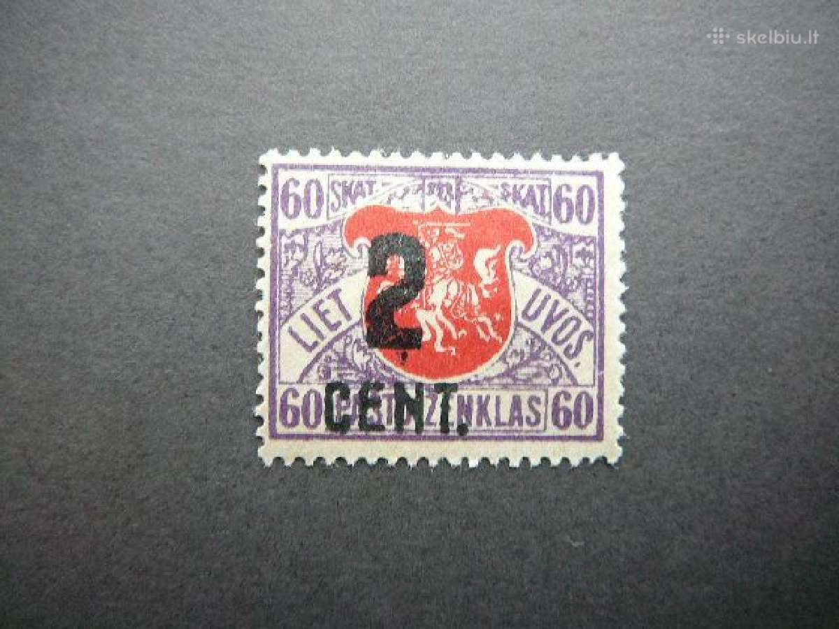 Lietuva 1922 svarus Mlh lit149sl