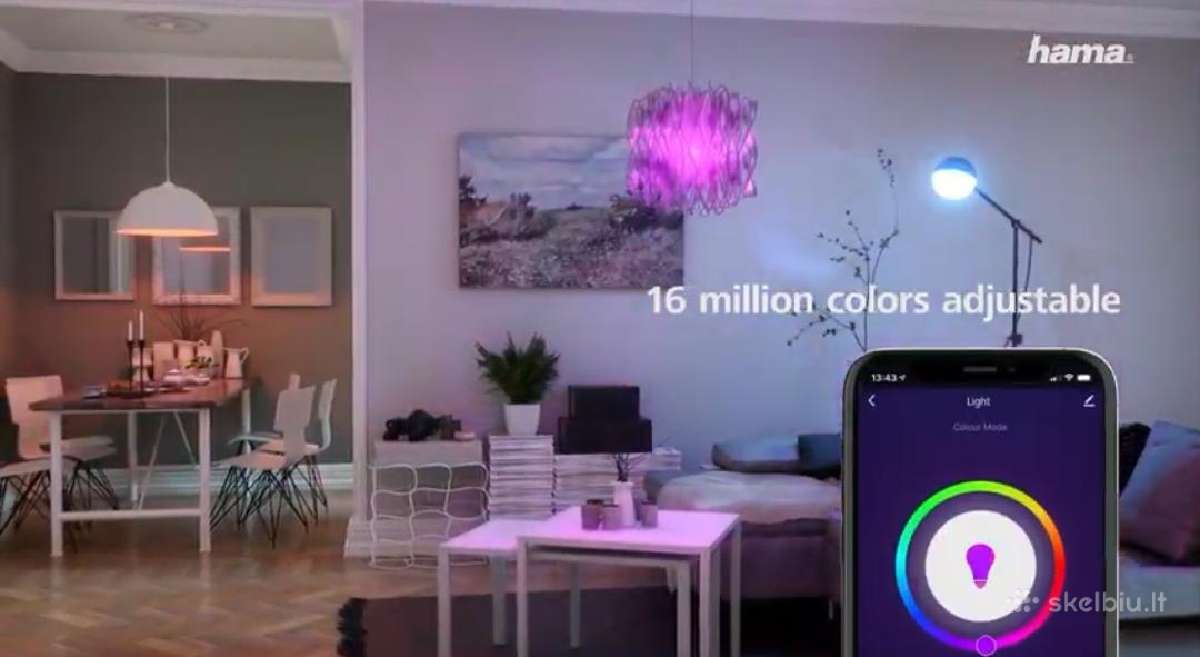 LED lemputės WiFi E14 - nuotraukos Nr. 5