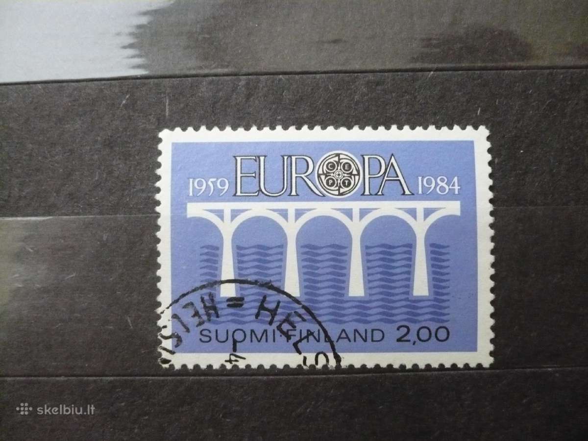 1984 m. Europa pašto ženklai – tiltai