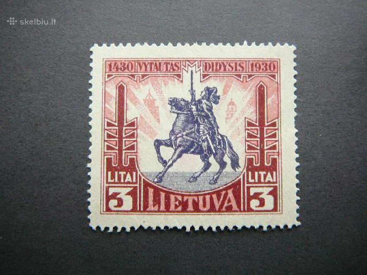Lietuva 1930 Vytautas Didysis svarus lit303sb
