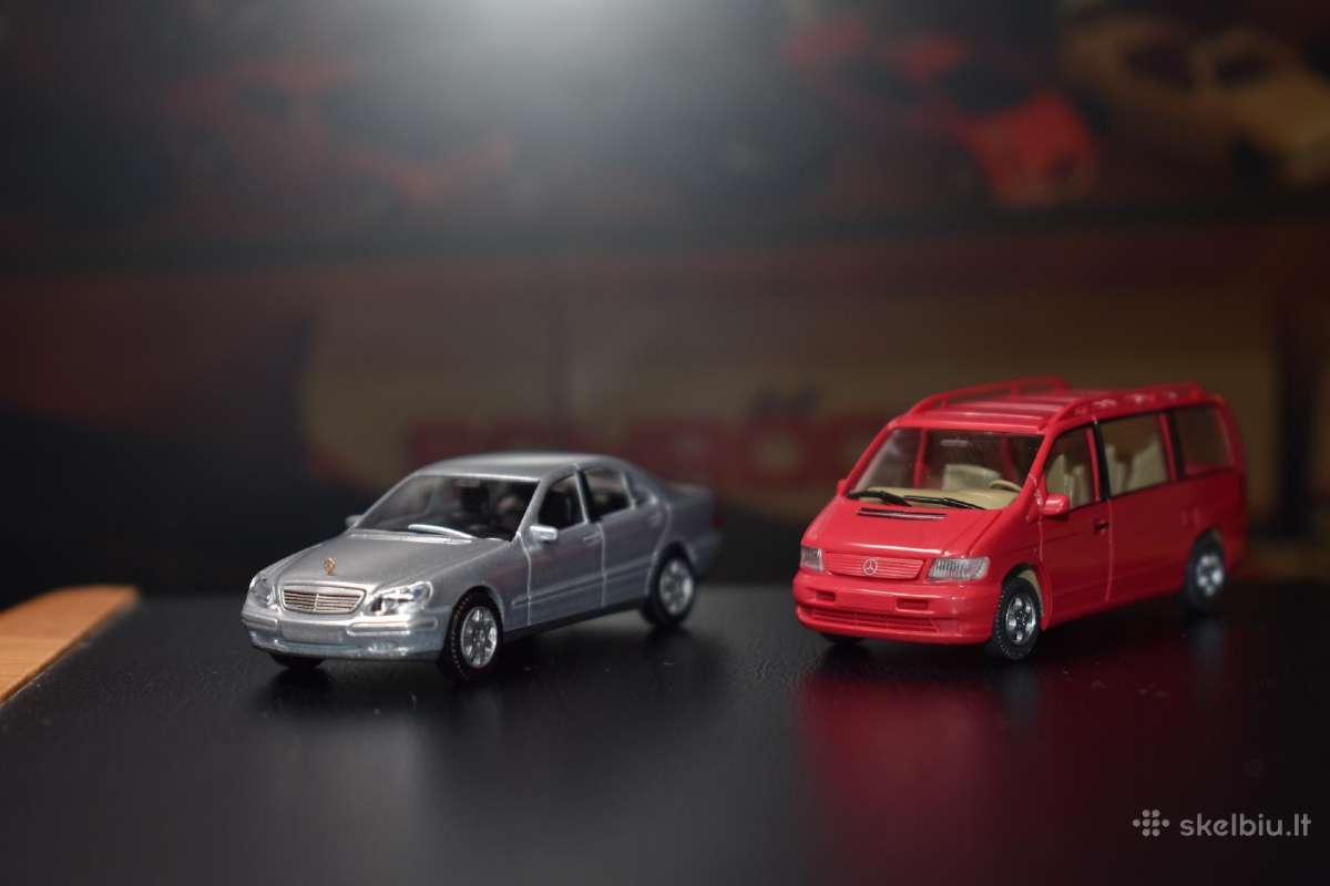 Nauji Mercedes Benz S500, V- klasė. M 1:87. - nuotraukos Nr. 2