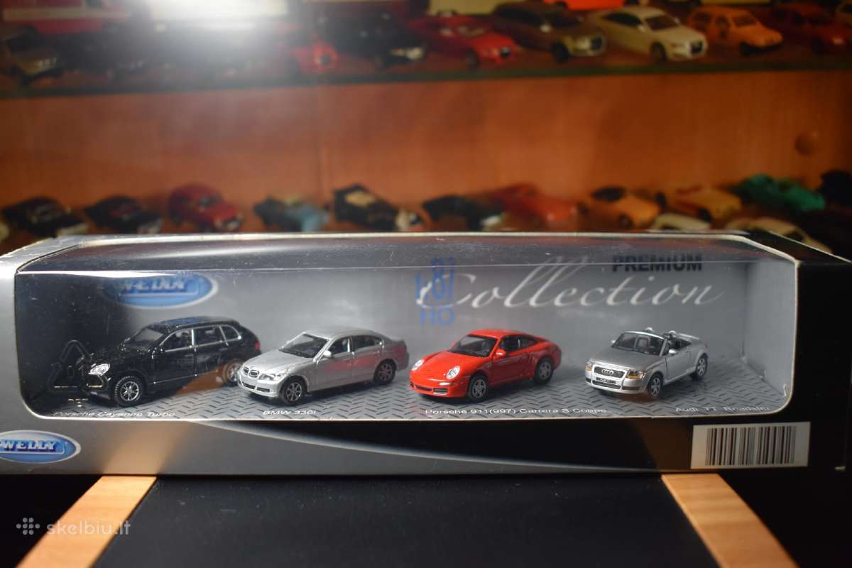 Nauji Porsche, Bmw 330i, Audi TT. M 1:87.