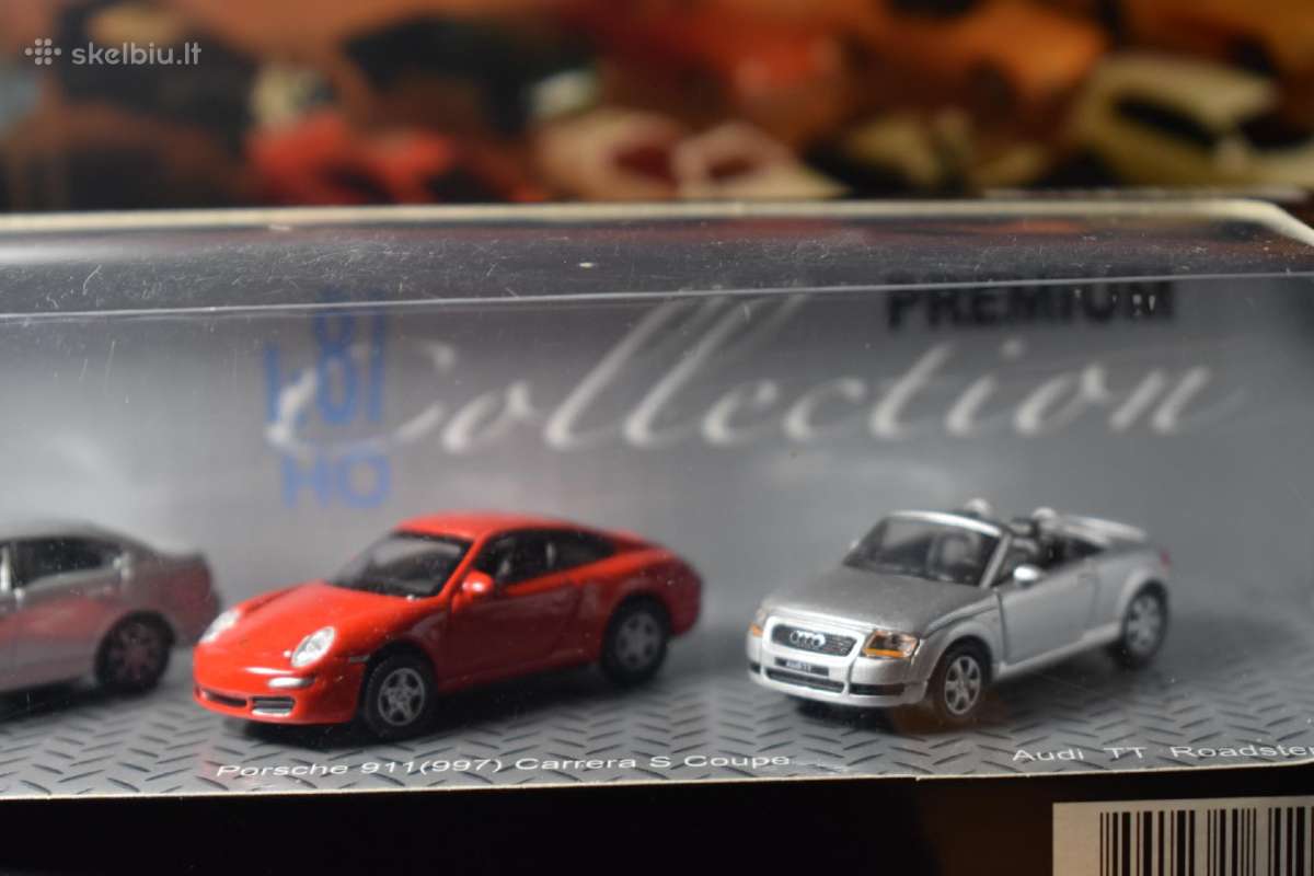 Nauji Porsche, Bmw 330i, Audi TT. M 1:87. - nuotraukos Nr. 5
