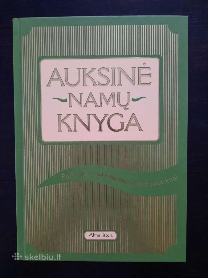 Knyga "Auksinė namų knyga"