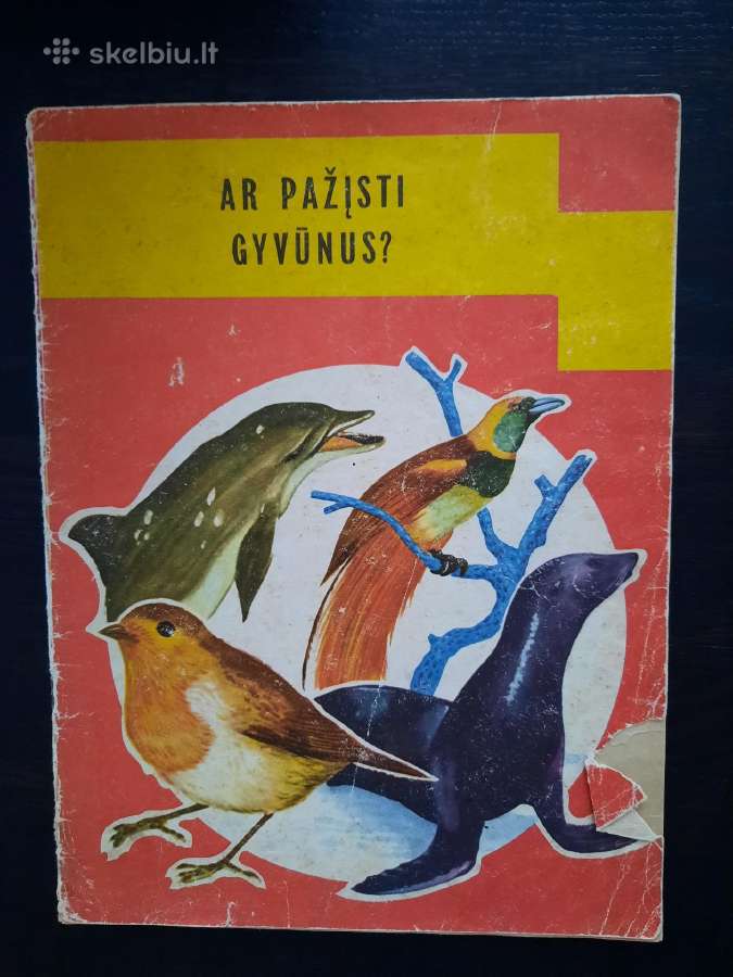 Knygelė "Ar pažįsti gyvūnus?"