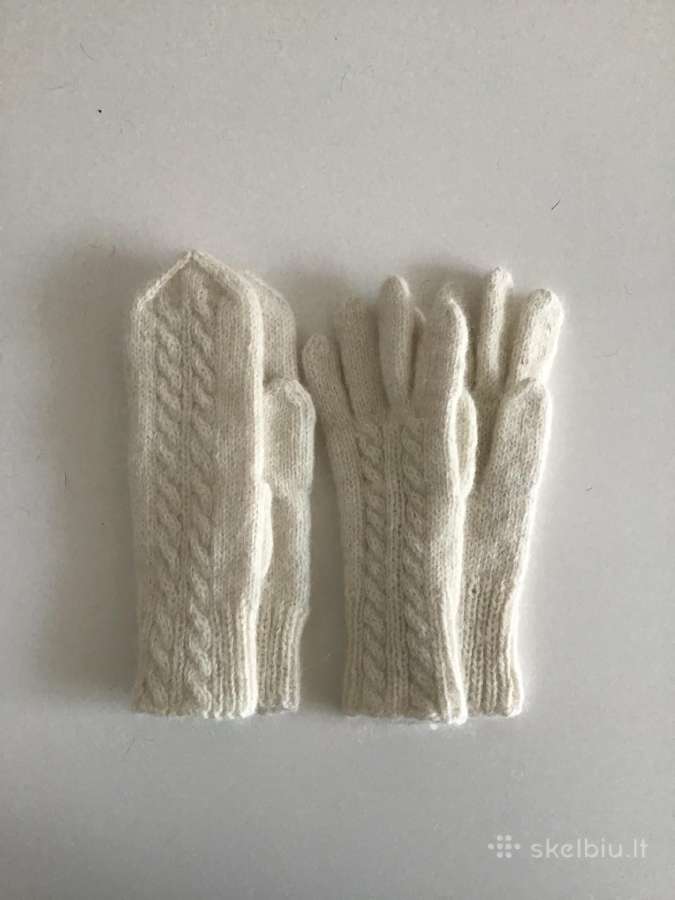 Šuns vilnos pirštinės, riešinės - nuotraukos Nr. 5