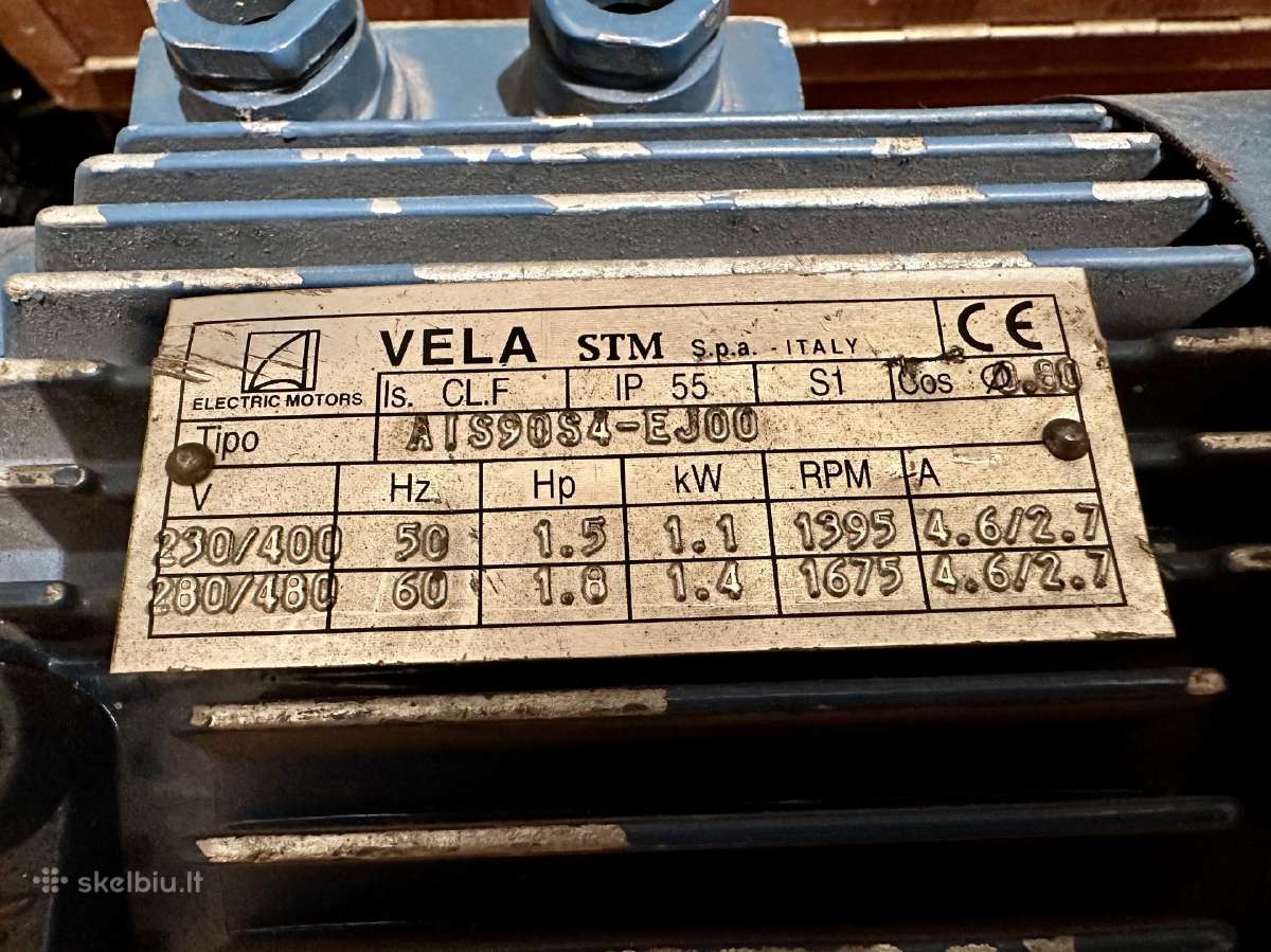 Elektros varikliai 3 vnt. - nuotraukos Nr. 2