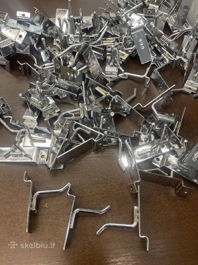 Euro sienos kabliukai 5cm/10cm/ 25cm - nuotraukos Nr. 2
